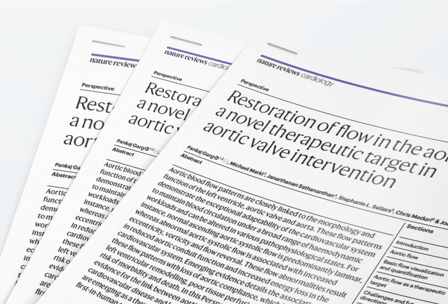 Restoration of flow in the aorta: a novel therapeutic target in aortic valve intervention