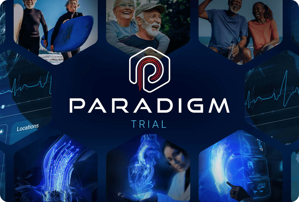 The PARADIGM Trial*  is the first head-to-head trial of its kind, aiming to also uncover the clinical impact of restoring physiologic laminar flow.